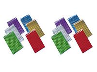 2 Pack of 12 US Toy Company Hologram Notepads bundled by Maven Gifts