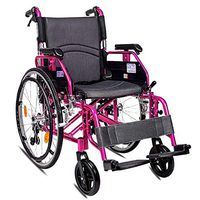 PLLP Medical Rehab Chair, Wheelchair,Lightweight Folding Wheelchair Driving Medical, Wheelchair Lightweight Folding Elderly Wheelchair Car Elderly Disabled Magnesium Alloy Aluminum Trolley