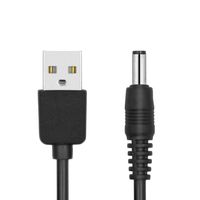 DC 5.5mm to USB Power Cord Cable, [1m / 3.3ft] Barrel Jack Plug Connector 5V Extender Cord for Socket Mobile Charger Supply Splitter Adapter Extension (5.5mm x 2.1mm)