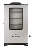Masterbuilt MB20074719 Mes 140g Bluetooth Digital Electric Smoker, 40" Stainless + Window + BT