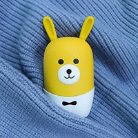 Mole Hand Warmer, Cute pet Mini Hand Warmer, Portable Hand Warmer-Yellow Rabbit