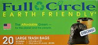Full Circle - Large Trash Bags - Earth Friendly - 30 Gallon - 20 Ct