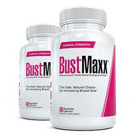 Bustmaxx All Natural Bust Enlarging & Enhancement Supplement Capsules, 120 Count
