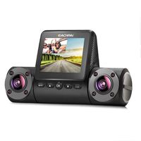 Dual Dash Cam, EACHPAI X200 Dash Camera for Cars 2'' FHD 1080P Dashboard Camera 270° Rotation with Sony Sensor, IR Night Vision, Loop Recording, Motion Detection,Super Capacitor