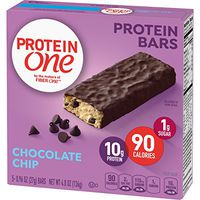 Protein One 90 Calorie Chocolate Chip Protein Bar , 4.8 Ounce (5 Count)