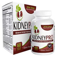 Kidney-Pro (All-in-1) with 21 Kidney Support Supplements - Kidney Health Supplement Pills - Kidney Cleanse - 60 Capsules