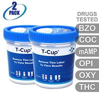 MiCare [2pk] - 6-Panel Multi Drug Test Cup (BZO/COC/mAMP/OPI/OXY/THC) #MI-TDOA-564