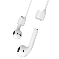 Creazy Magnetic line Sport Silicone Anti-lost Strap For iPhone 7 & 7 Plus AirPods (white)