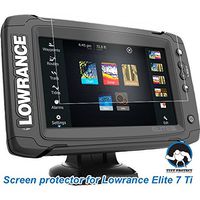 Tuff Protect Clear Screen Protectors for Lowrance Elite 7 Ti Fish Finder Screen