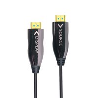 Fiber HDMI Cable 4K 15 feet High Speed HDMI Cable 18Gbps 4K at 60Hz HDMI 2.0 Thin Slim and Flexible with Optic Technology