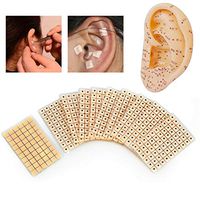 SH-RuiDu 600pcs Practical Ear Press Seed Acupuncture Vaccaria Plaster Acupoint Massage Bean Relaxation Massage