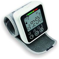 JZK-002 Wrist Automatic Electronic Digital Blood Pressure Monitor Sphygmomanometer Heat Rate Monitor Meter