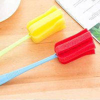 1 PC Kitchen Cleaning Tool Sponge Brush For Wineglass Bottle Coffe Tea Glass Cup Fashion And Sponge Brush