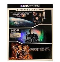 Lions Gate Ender's Game/The Last Witch Hunter/Gods of Egypt 4K Ultra HD 3-Films