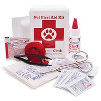 ClotIt Animal First Aid Kit - Featuring New ClotIt blood clotting powder by ClotIt
