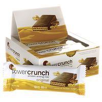 Power Crunch Protein Energy Bar, Peanut Butter Fudge, 12 Bars, 1.4 oz (40 g) Each by Power Crunch