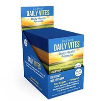 Daily Vites Multivitamin for Men and Women | Mineral Powder Supplement, Vitamin B, C and D, Biotin, Zinc, Iron | Drink Mix 30 Packets | Dr. Price's Vitamins | No Sugar Vegetarian Non-GMO Gluten-Free