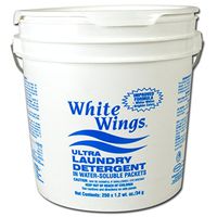 Stearns Water Flakes White Wings Ultra Laundry Detergent, Low-foaming, Powdered (250 - 1.2 oz Water Soluble Packets per Pail)