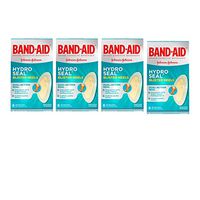Band-Aid Brand Hydro Seal Adhesive Bandages Heel Blisters, Waterproof Blister Pads, 6 ct (4 Packs (6 ct))