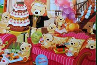 Gift Wrapping Paper - "Happy Birthday" Lovely Bears