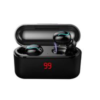 boomprospect Wireless TWS Earbuds Sport Earphones Bluetooth 5.0 Wireless Mini Headset Binaural Ultra-Small Waterproof Sports in-Ear Running Earbuds Stereo Earphones