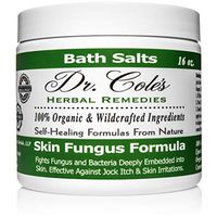 Dr. Cole’s Organic Anti-fungal Skin Soaking Salts – Extra Strength, Herbal, Anti-fungus Treatment for Skin Fungus Infections and Jock Itch – Disinfects & Repairs Infected Skin