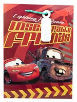 Disney Pixar's Cars Inseparable Friends Red Colored Small Gift Bag
