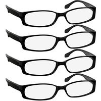 Reading Glasses 2.50 4 Black (4 Pack) F503 TruVision Readers