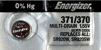 Energizer BUTTON CELL BATTERY 371-370TS OXIDE