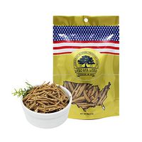 DABC OAK LAND 4OZ*2=227g/2 Bags American Ginseng Root Fiber,American Wisconsin Farmed Ginseng Root | 美国威斯康辛州西洋参须 花旗参须 促销装 | Hand-Selected Cultivated Ginseng for Tea or Soup or Powder 0158# Bag