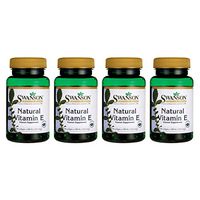 Swanson Natural Vitamin E 200 Iu (134.2 Milligrams) 100 Sgels (4 Pack)