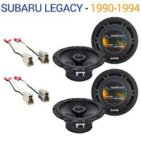 Compatible with Subaru Legacy 1990-1994 Factory Speaker Upgrade Harmony (2) R65 Package New