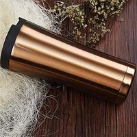 ZHENQ Double Stainless Steel Coffee Mug Cup Thermos ml Mug, Corrosion-Resistant Solid Stainless Steel Environmentally Friendly, Durable (Color : B)