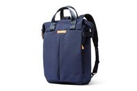 Bellroy Tokyo Totepack, water-resistant woven convertible backpack and tote bag (15" laptop, tablet, notes, cables, drink bottle, spare clothes, everyday essentials) - Ink Blue