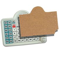 Braille Sticker for Lifetime Voice Calendar Talking Organizer