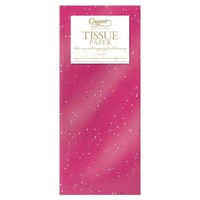 Caspari Gift Tissue Paper 4 Sheets - Pink Gemstone Wrapping Tissue Paper