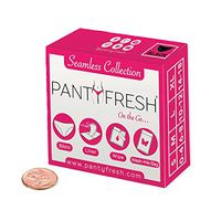Panty Fresh On-The-Go 4in1 Women's Emergency Kit, Travel Kit- Pocket Size Includes Seamless Underwear, Pantyliner, Fresh Wipe & Wash Bag Ultimate Survival Kit, Feminine Hygiene Sachet First Period Kit