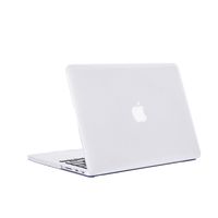 Crystal Hard Case Shell +Rubberized Keyboard Cover For Macbook Pro 13" with Retina Display Model: A1502 A1425 Version 2015/2014/2013/end 2012)(Crystal Clear)