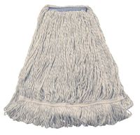 Wilen A03512, Fasttrack Finish Wet Mop, Medium, 1-1/4" Tape Band, Black/White (Case of 12)