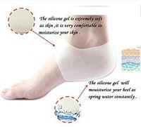 Gel Heel-so-Smooth Heel Sleeves - One Size Fits Most (Transparent)