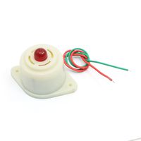uxcell Red Flashing Light Beep Siren Sound Alarm Buzzer 100dB DC 24V BJ-3