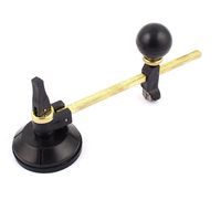 ZXHAO 30cm/11.81" Max.Round Dia Adjustable Glass Circle Cutting Suction Cup Cutter
