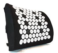 ZenGuru Best Lumbar Support Cushion - Acupressure Massage Back Pillow - Posture Improvement, Back Pain and Stress Relief - with Magnet Therapy â Ideal for Office Chair, Car Seat, Sofa or Recliner