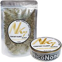 NicoNone Herbal Smoking Blend 20g Tin & 1oz Refill Bag (Comfort Planet)