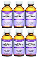 De La Cruz Arellanes Oil Blend for Massage, with Rosemary Essential Oil, Made in USA 2 FL. OZ. (6 Bottles)