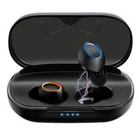 Wireless Earbuds Bluetooth Headphones with Mic Hands -Free Calls for Sports & Workout in Ear Earphones with Portable Charging Case for iPhone X 8 7 6 Plus, Samsung Galaxy S7 S6 and Smartphone etc