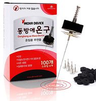 Smokeless Mini Disc Moxa for Warm Moxa Device Therapy (Moxa Disc + Spring Cap Device)