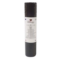 Invisible Mesh Stabilizer Black 1.5 oz 12 inch x 10 Yard Roll. SuperStable Embroidery Stabilizer Backing