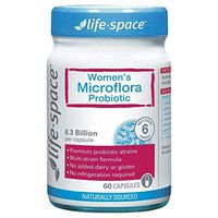 Life Space Womens Microflora Probiotic 60 Capsules