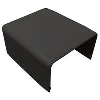 Joint Cover for Small (SM1) Raceway - 1 Piece - Color: Black